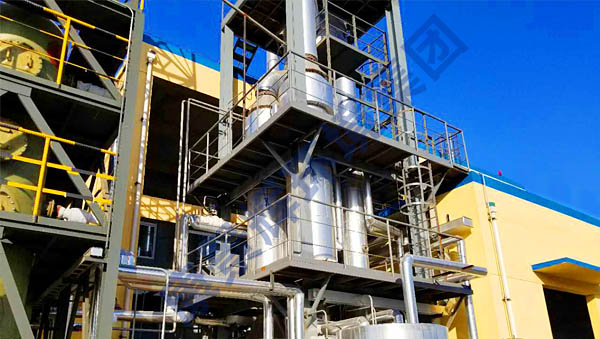 降膜蒸發器生產過程 降膜蒸發器生產過程